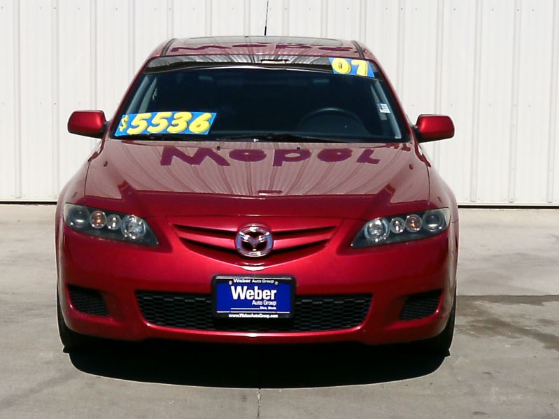 2007 Maroon Mazda Mazda 6