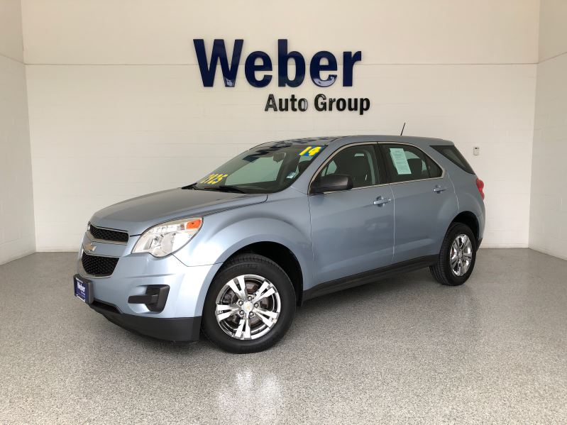 2014 Blue Chevrolet Equinox LS FWD